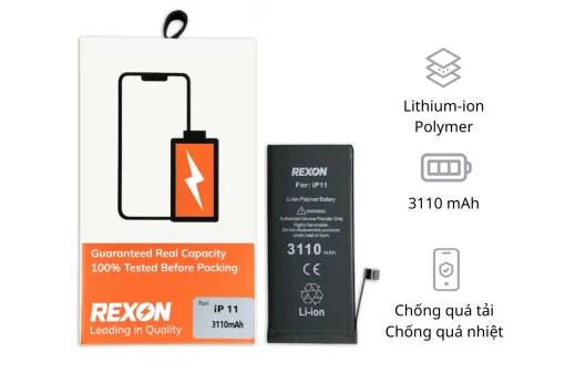 Thay pin iPhone 11 Rexon